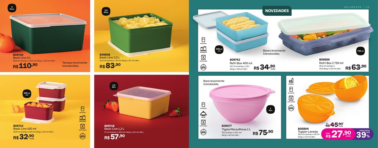 Folheto Tupperware 01.10.2024 - 31.10.2024