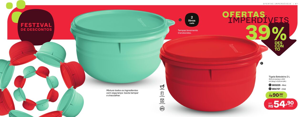 Folheto Tupperware 01.10.2024 - 31.10.2024