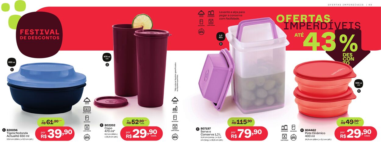 Folheto Tupperware 01.10.2024 - 31.10.2024