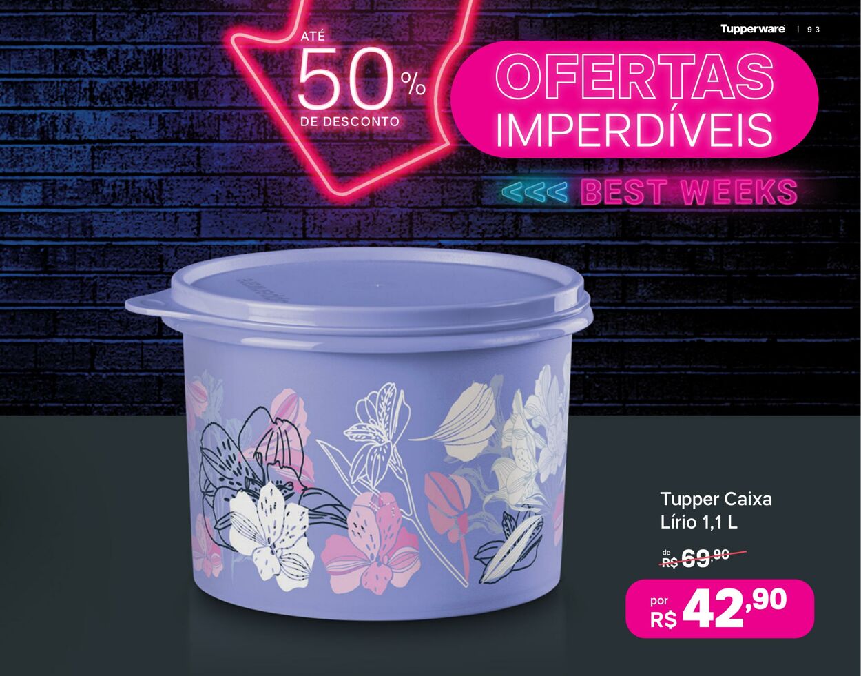 Folheto Tupperware 20.10.2023 - 30.11.2023