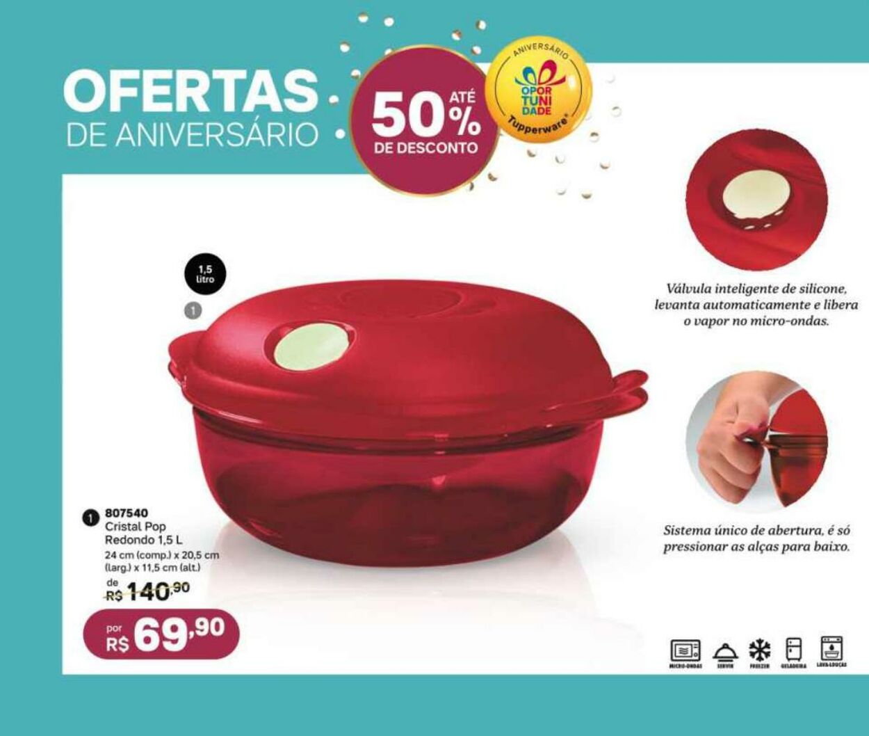 Folheto Tupperware 24.04.2023 - 28.05.2023