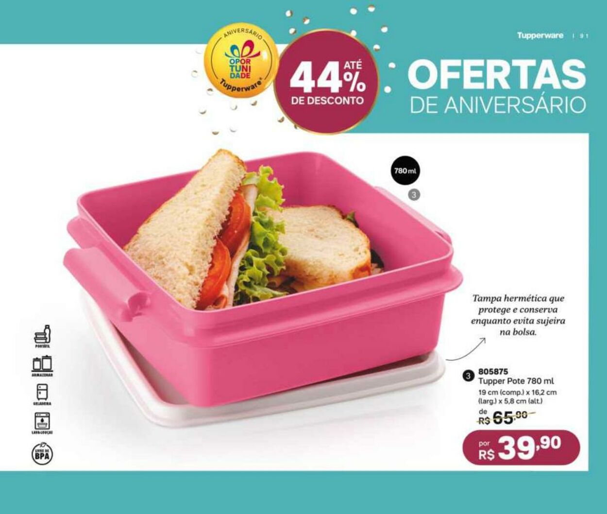 Folheto Tupperware 24.04.2023 - 28.05.2023