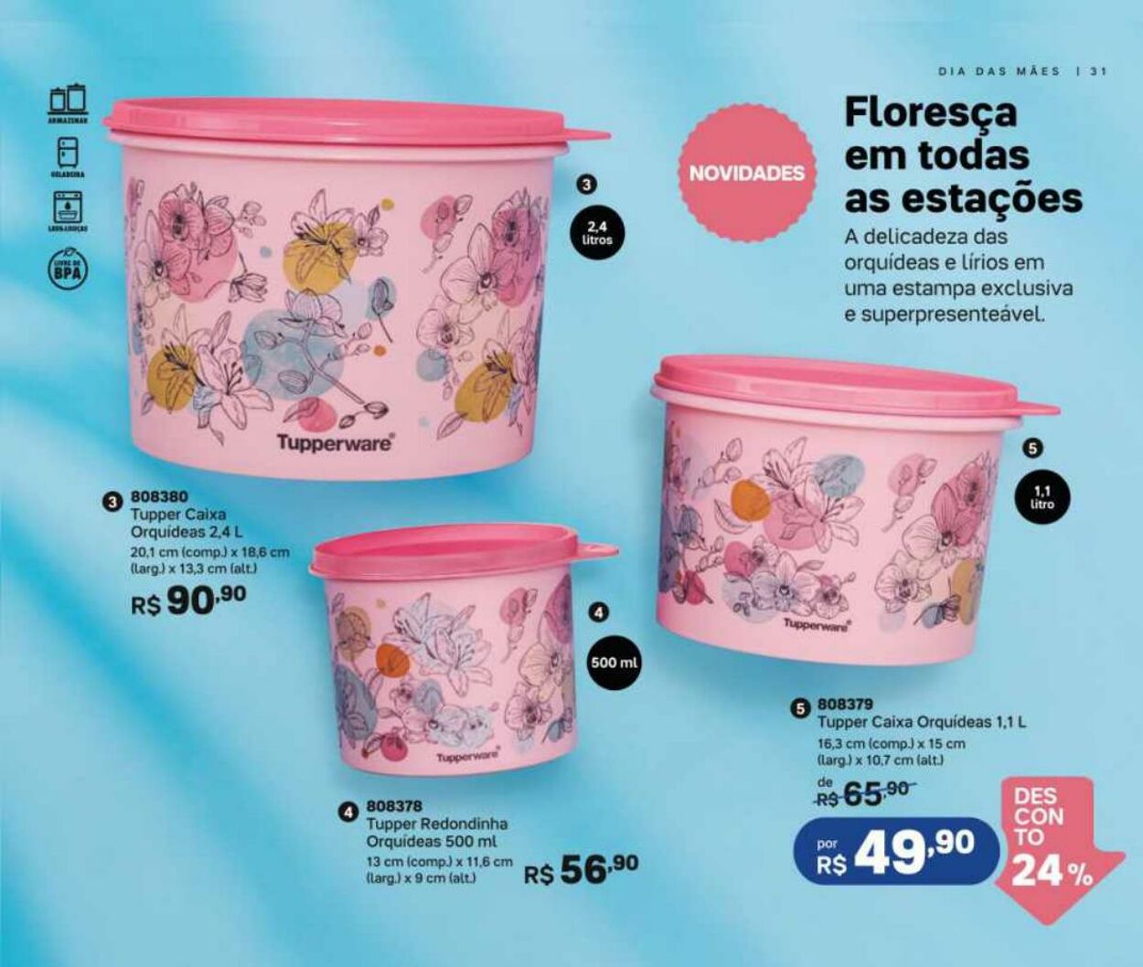 Folheto Tupperware 24.04.2023 - 28.05.2023