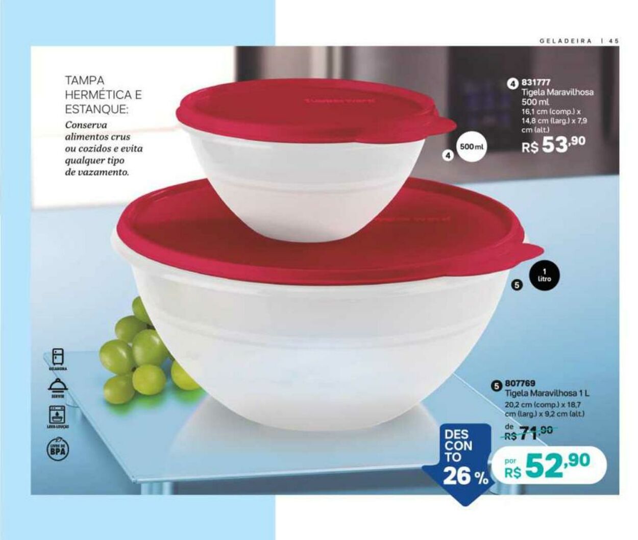 Folheto Tupperware 24.04.2023 - 28.05.2023