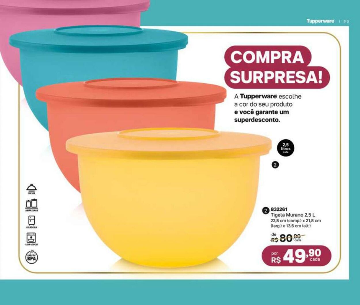 Folheto Tupperware 24.04.2023 - 28.05.2023