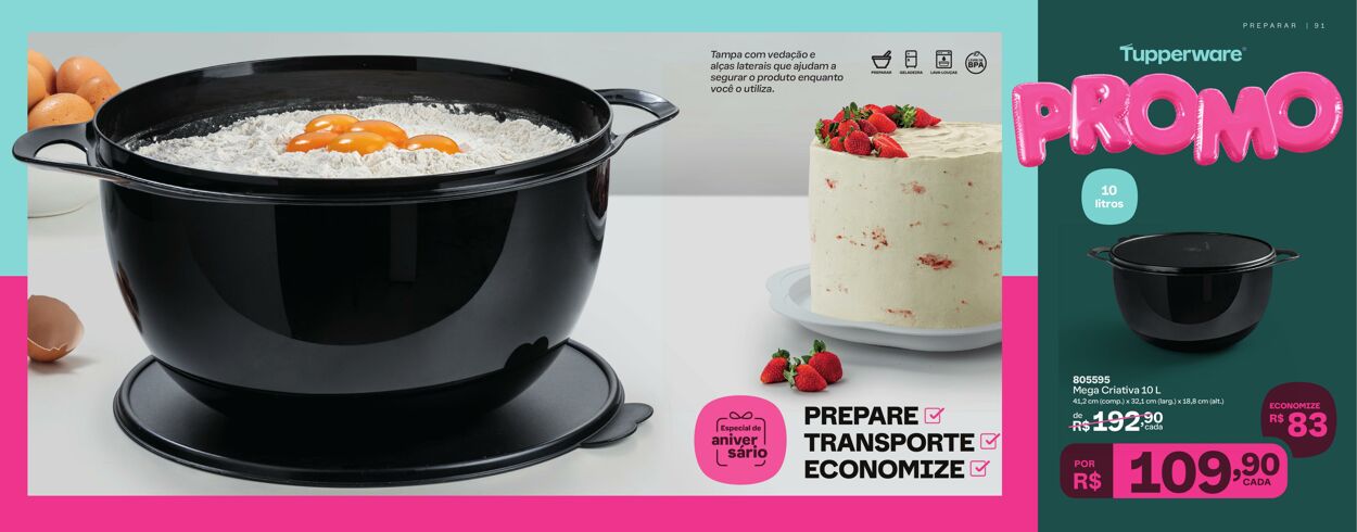 Folheto Tupperware 16.05.2024 - 31.05.2024