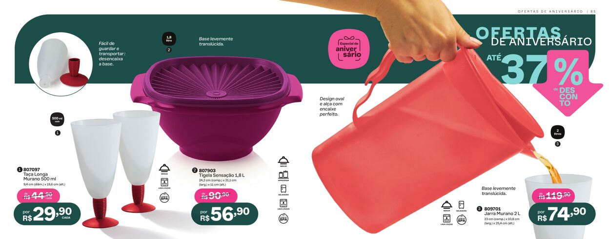 Folheto Tupperware 16.05.2024 - 31.05.2024