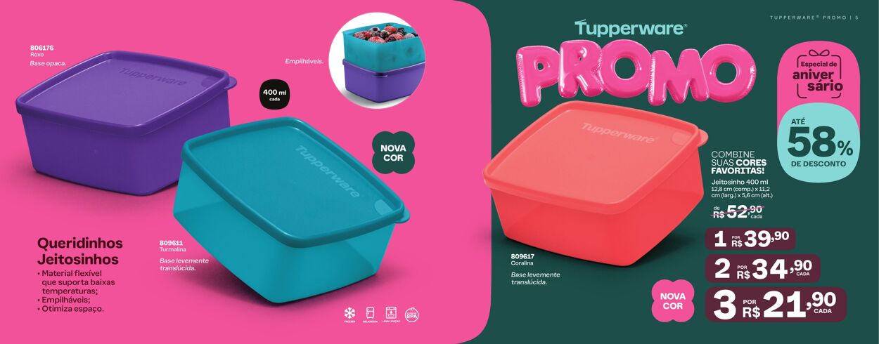 Folheto Tupperware 16.05.2024 - 31.05.2024