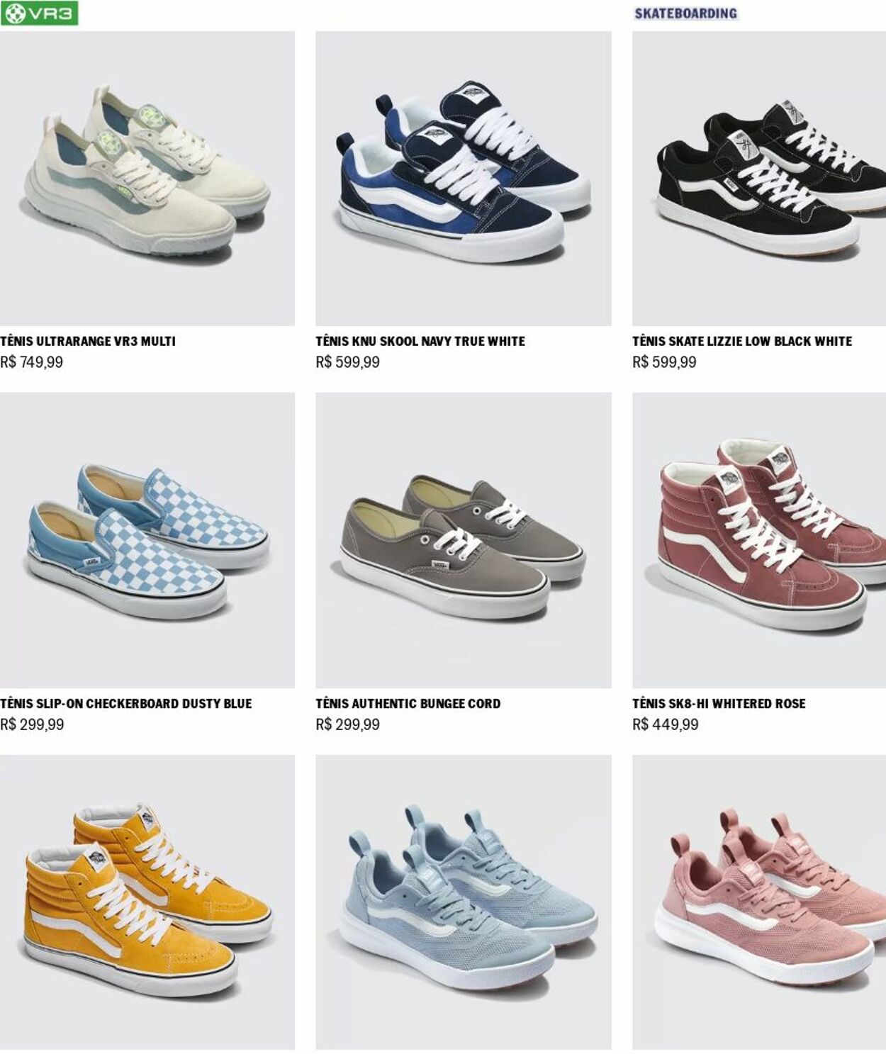 Folheto Vans 17.06.2024 - 26.06.2024