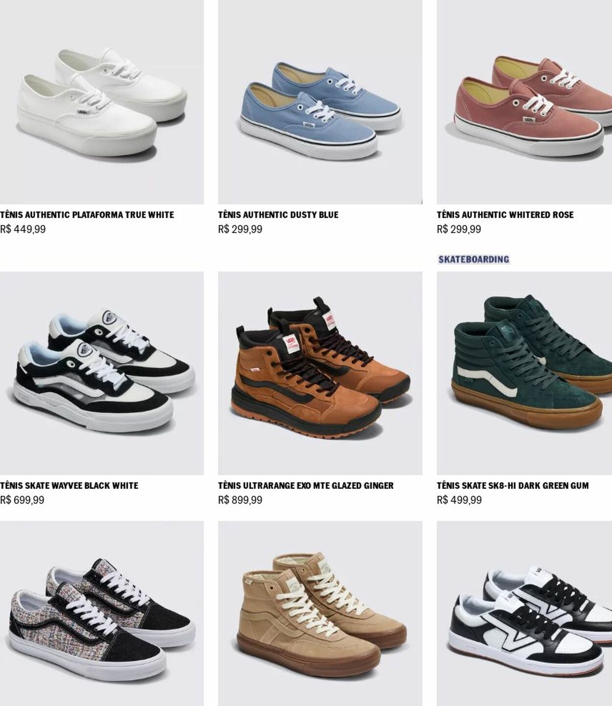 Folheto Vans 17.06.2024 - 26.06.2024