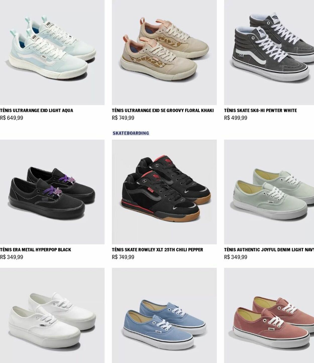 Folheto Vans 01.07.2024 - 10.07.2024