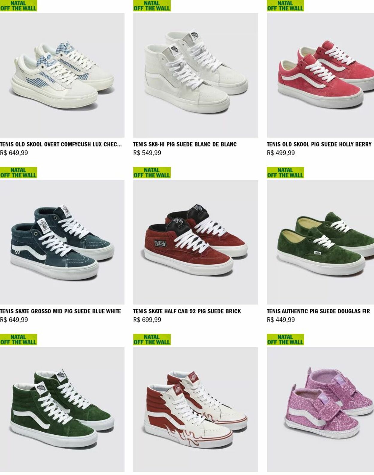 Folheto Vans 25.12.2023 - 03.01.2024