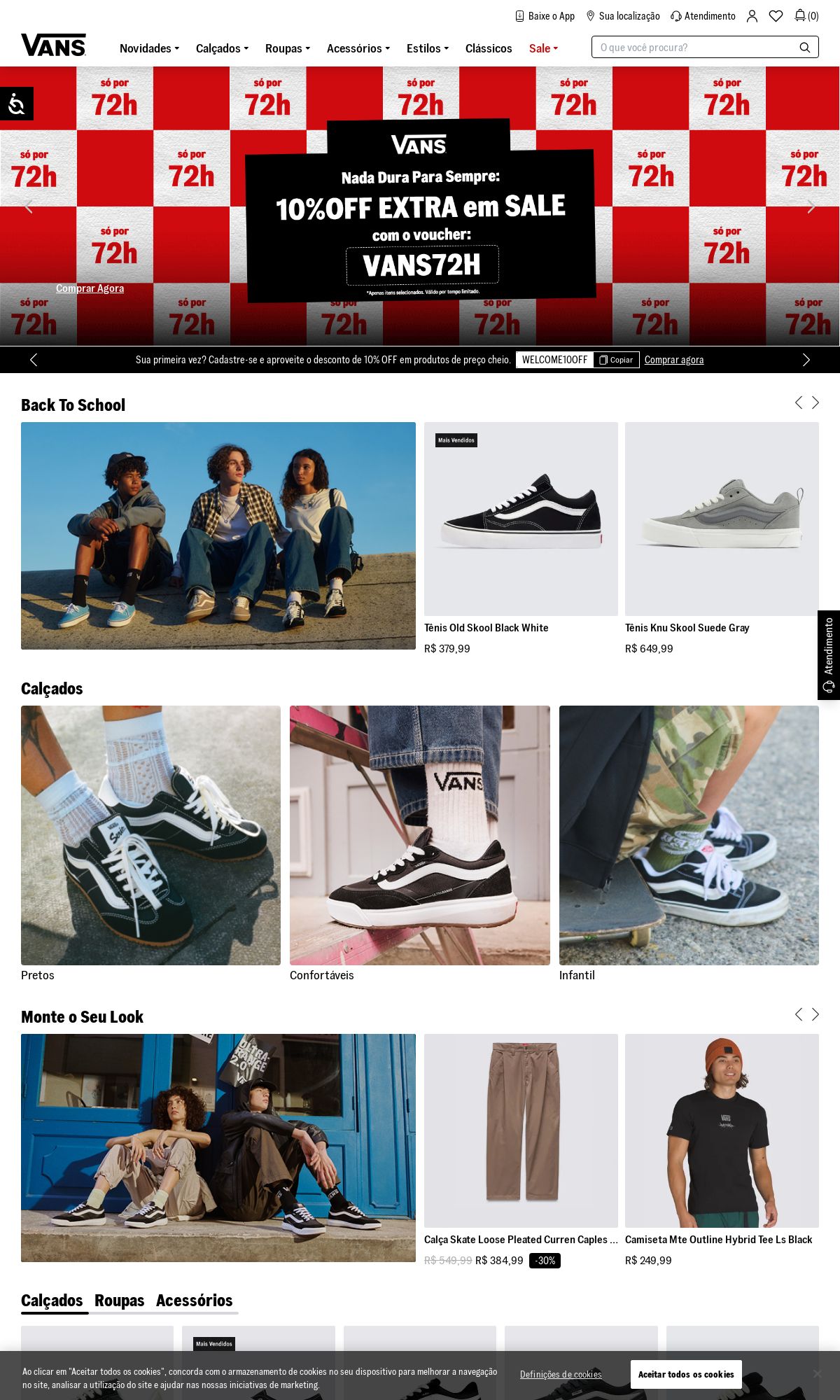 Folheto Vans 14.07.2025 - 23.07.2025