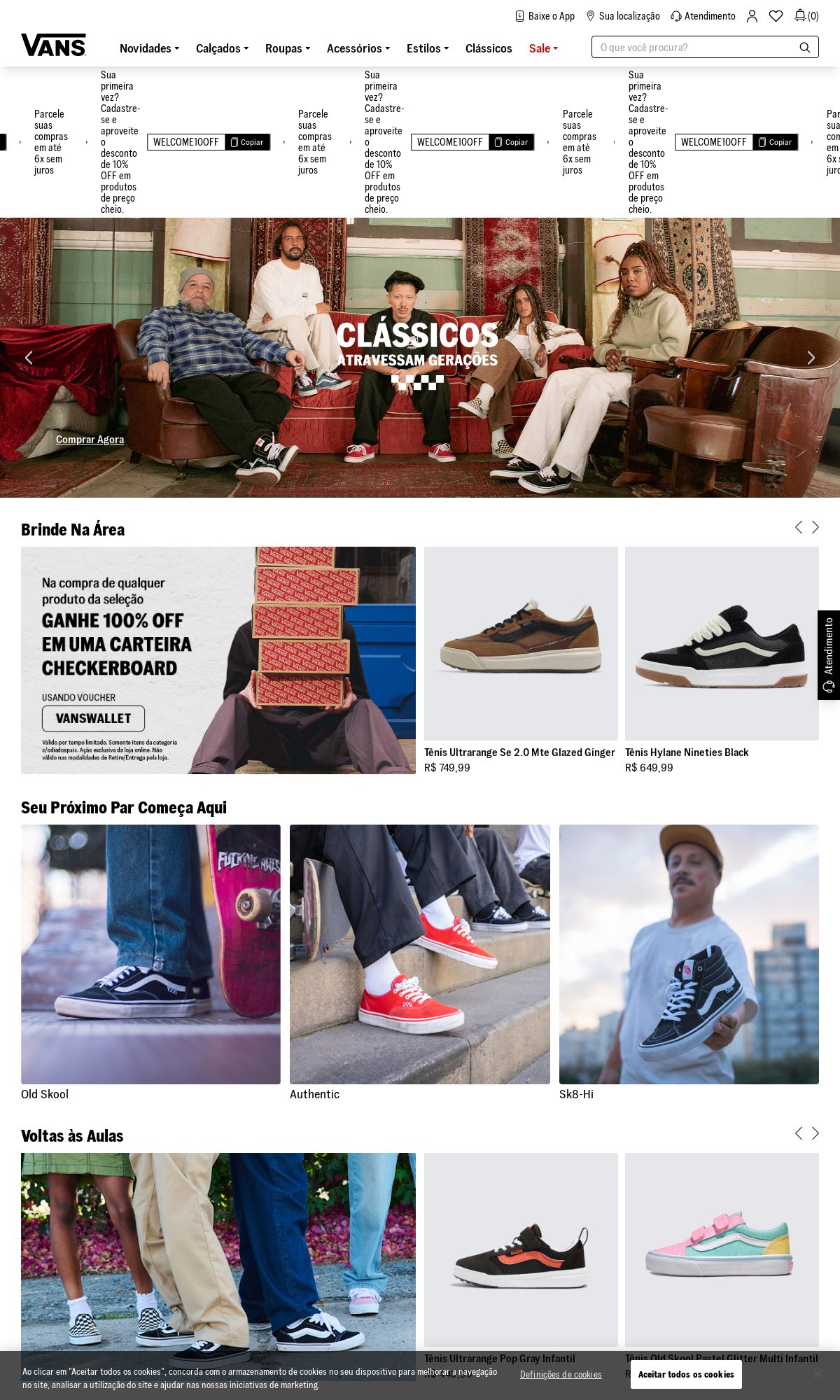 Folheto Vans 28.07.2025 - 06.08.2025