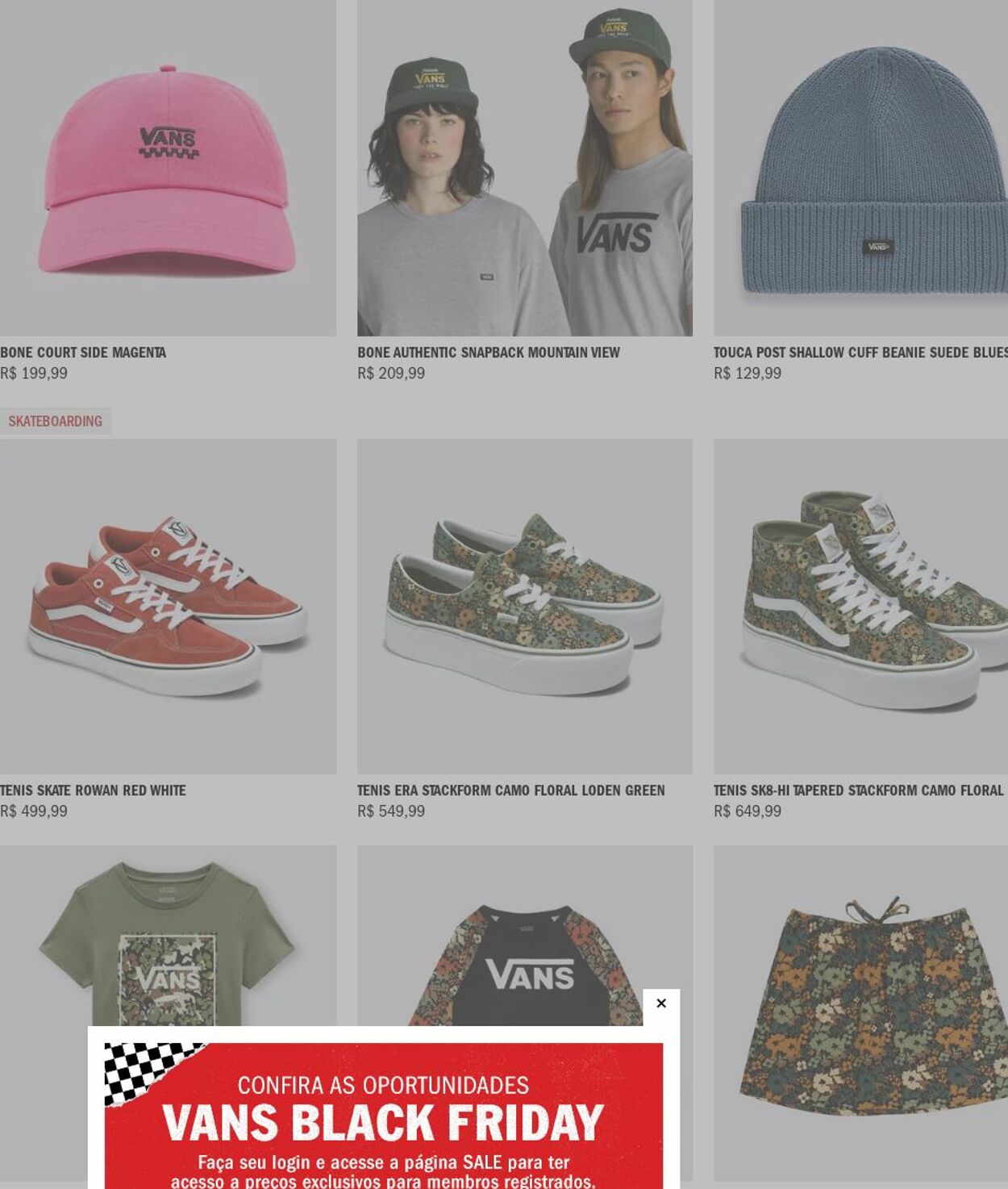 Folheto Vans 20.11.2023 - 29.11.2023