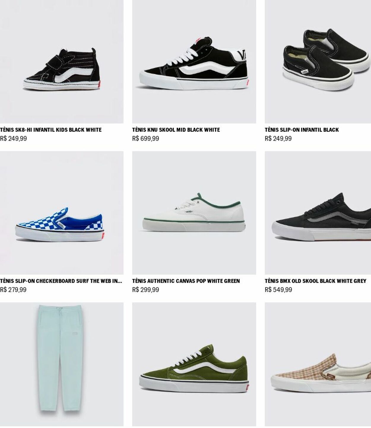 Folheto Vans 16.09.2024 - 25.09.2024