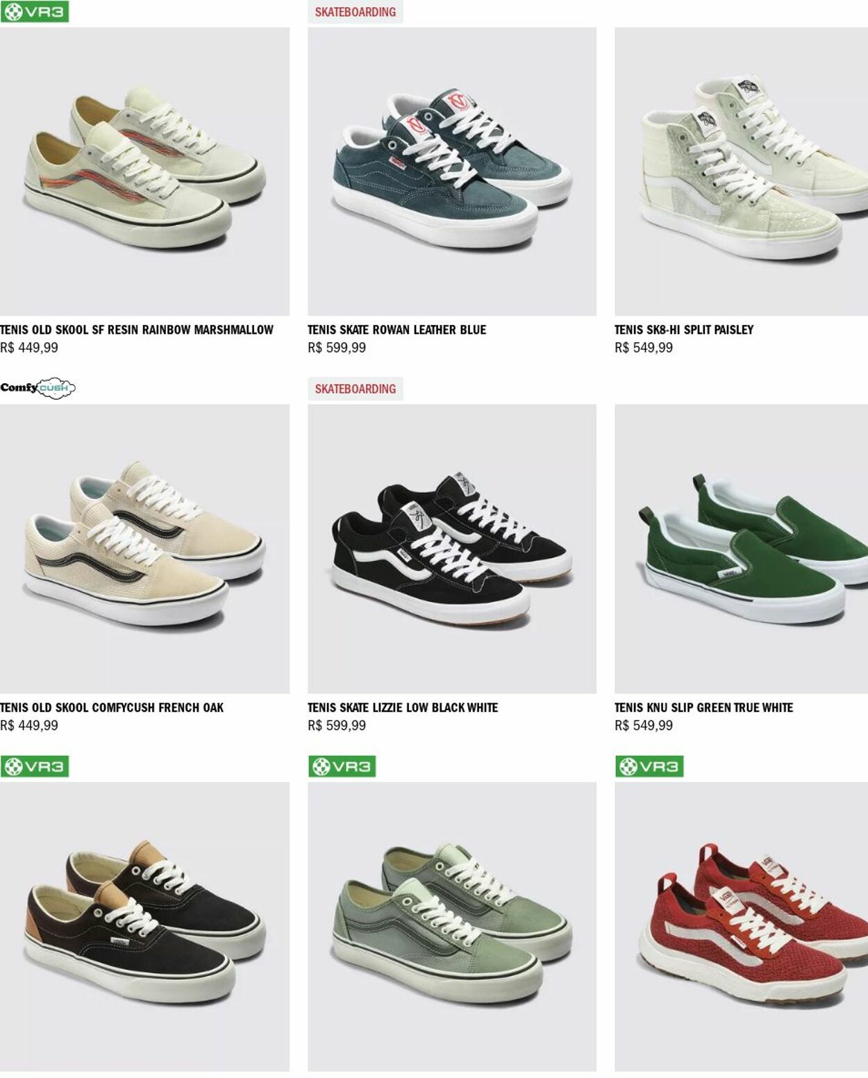 Folheto Vans 13.11.2023 - 22.11.2023