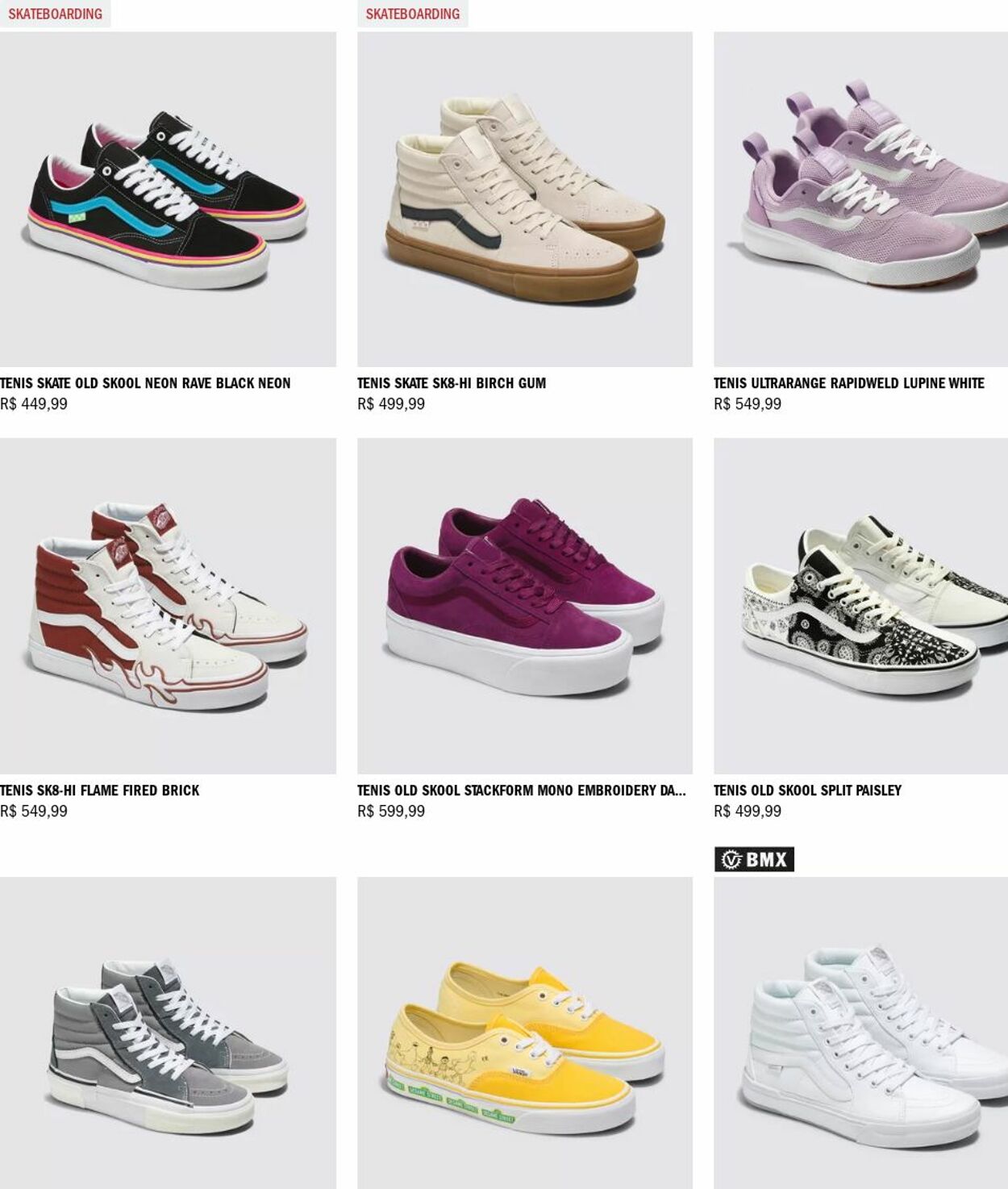 Folheto Vans 13.11.2023 - 22.11.2023