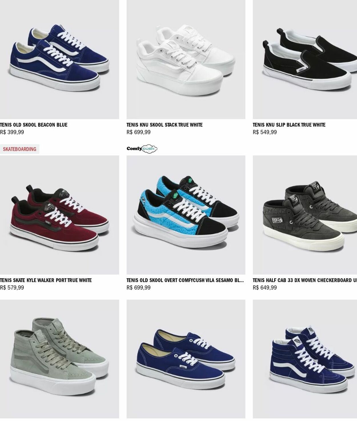 Folheto Vans 13.11.2023 - 22.11.2023