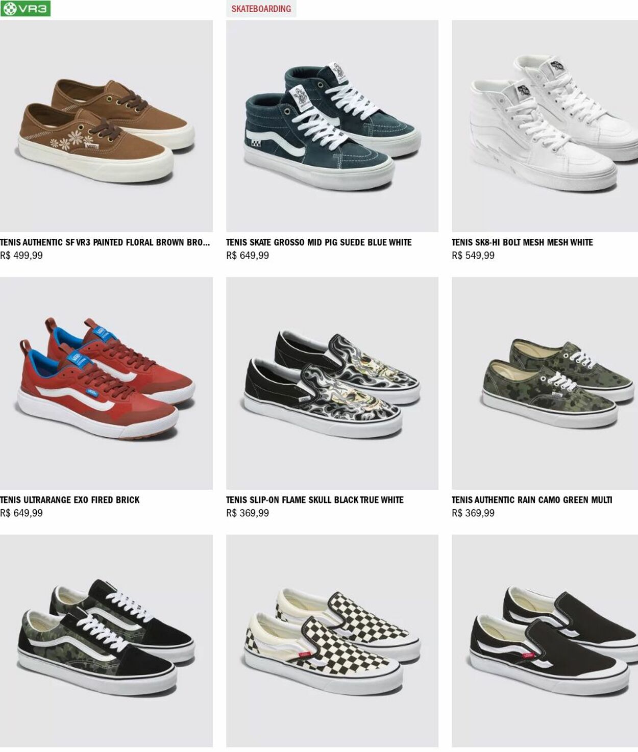 Folheto Vans 13.11.2023 - 22.11.2023