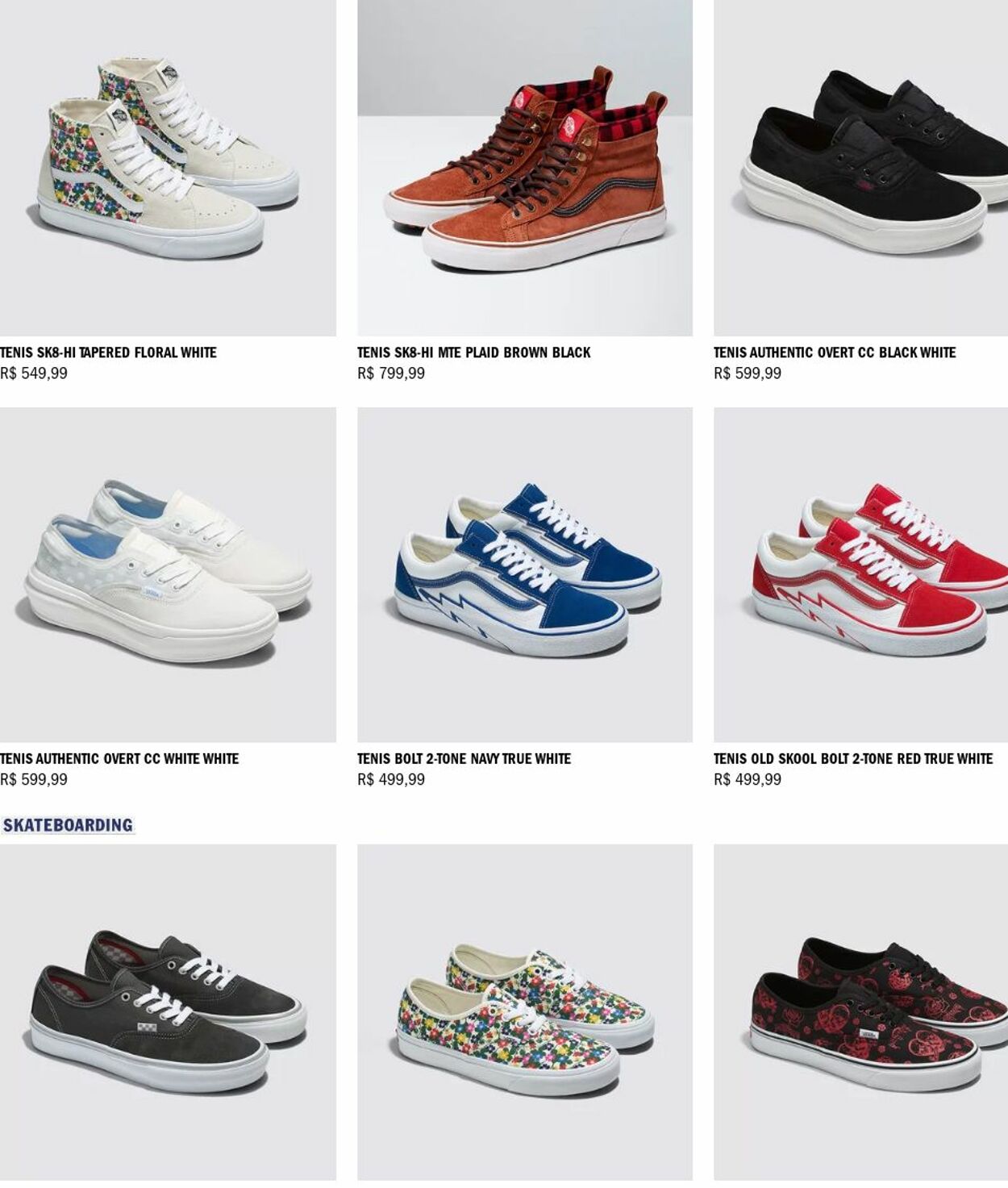 Folheto Vans 17.04.2023 - 26.04.2023