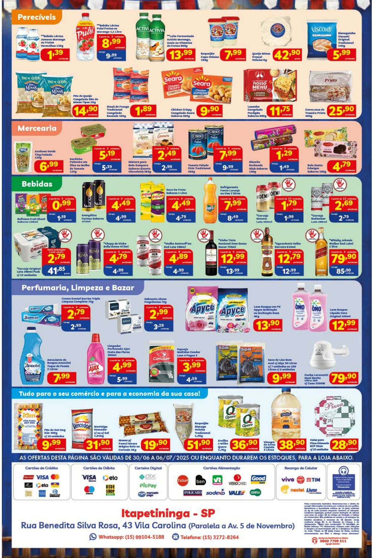 Folheto Vencedor Atacadista 01.07.2025 - 15.07.2025