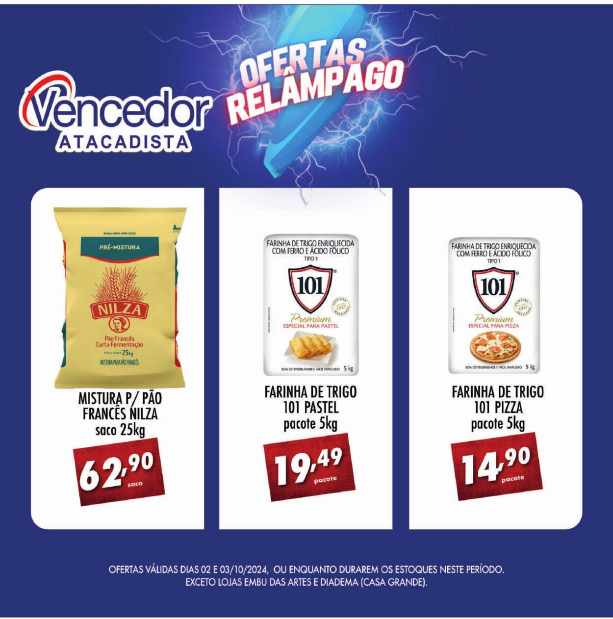 Folheto Vencedor Atacadista 03.10.2024 - 10.11.2024