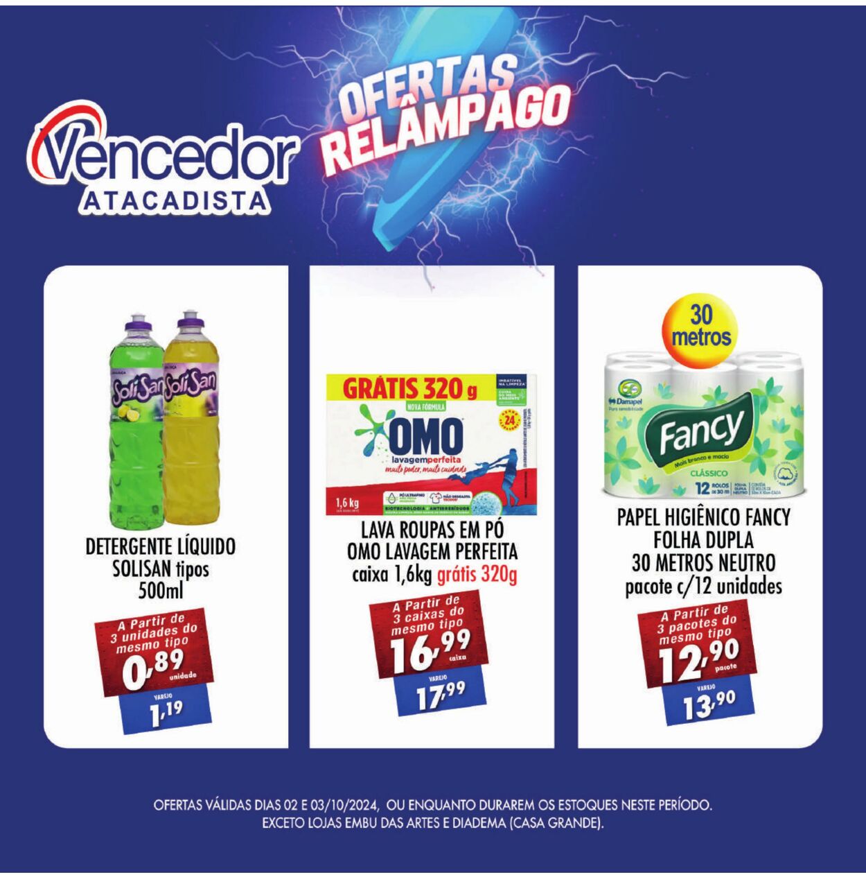 Folheto Vencedor Atacadista 03.10.2024 - 10.11.2024