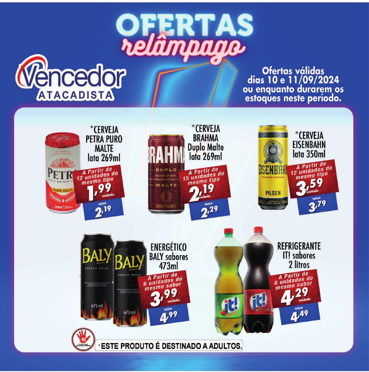 Folheto Vencedor Atacadista 12.09.2024 - 06.10.2024