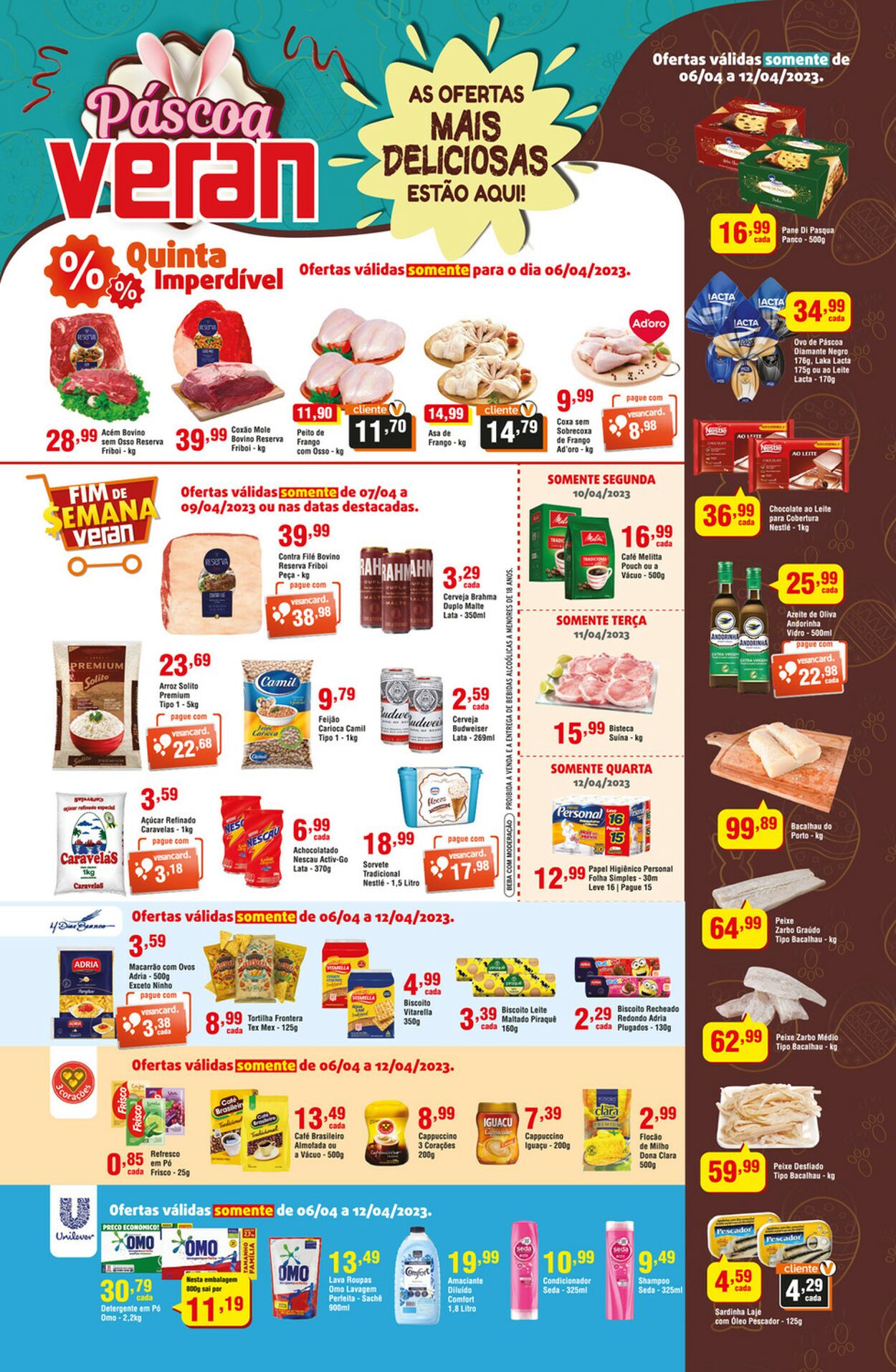 Folheto Veran Supermercados 06.04.2023 - 12.04.2023