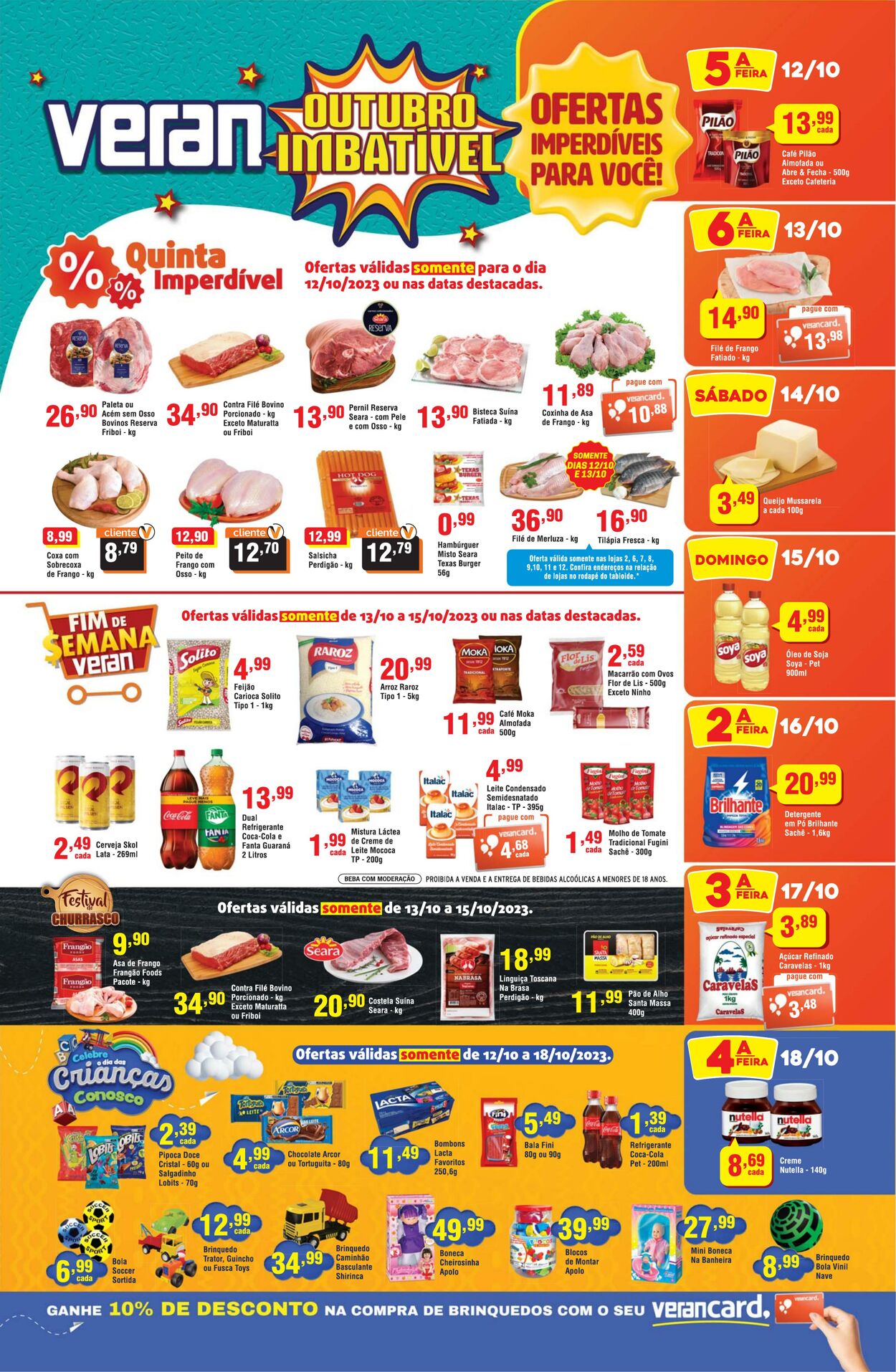 Folheto Veran Supermercados 12.10.2023 - 18.10.2023