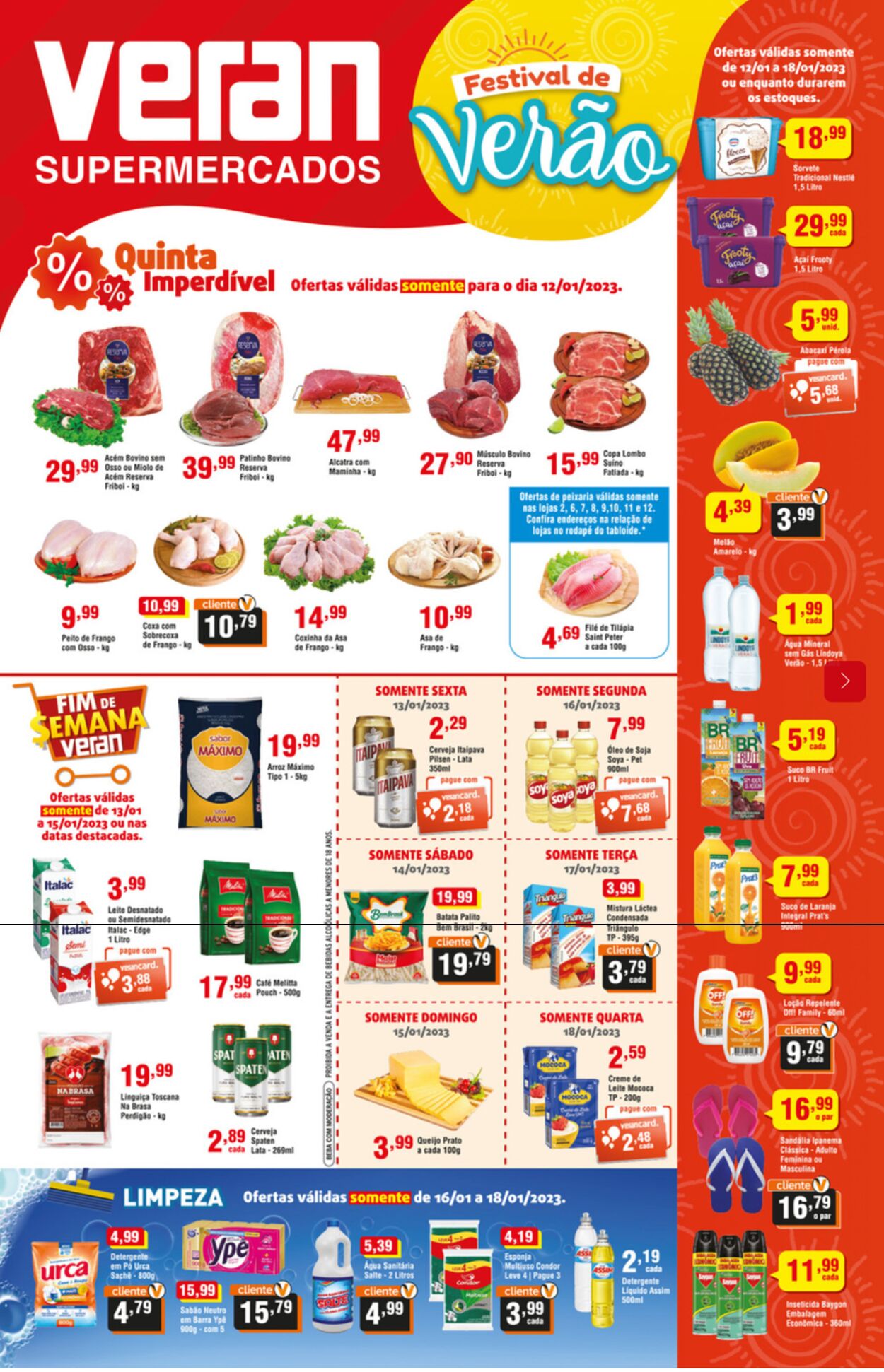 Folheto Veran Supermercados 12.01.2023-18.01.2023