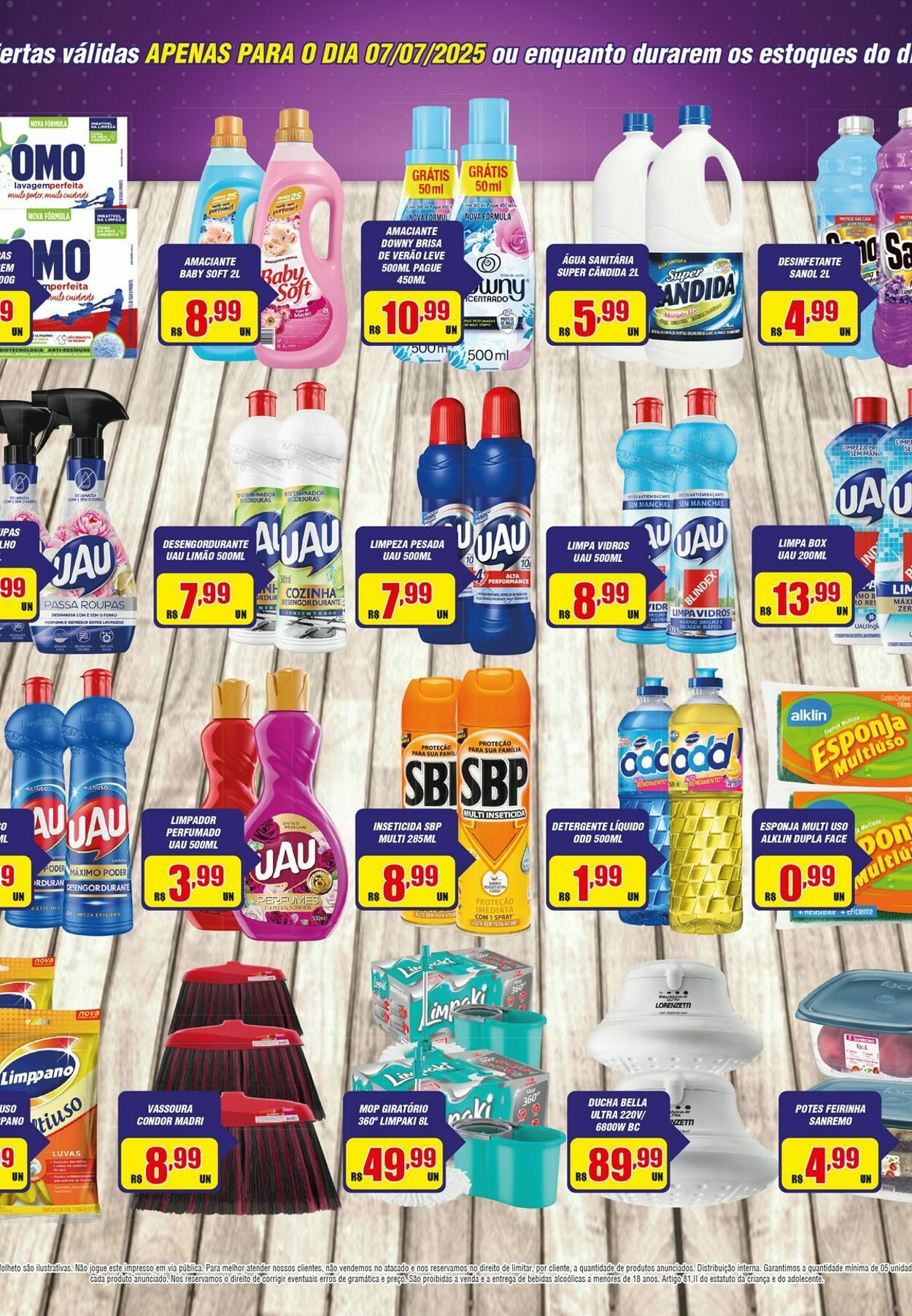 Folheto Violeta Supermercados 08.07.2025 - 08.07.2025