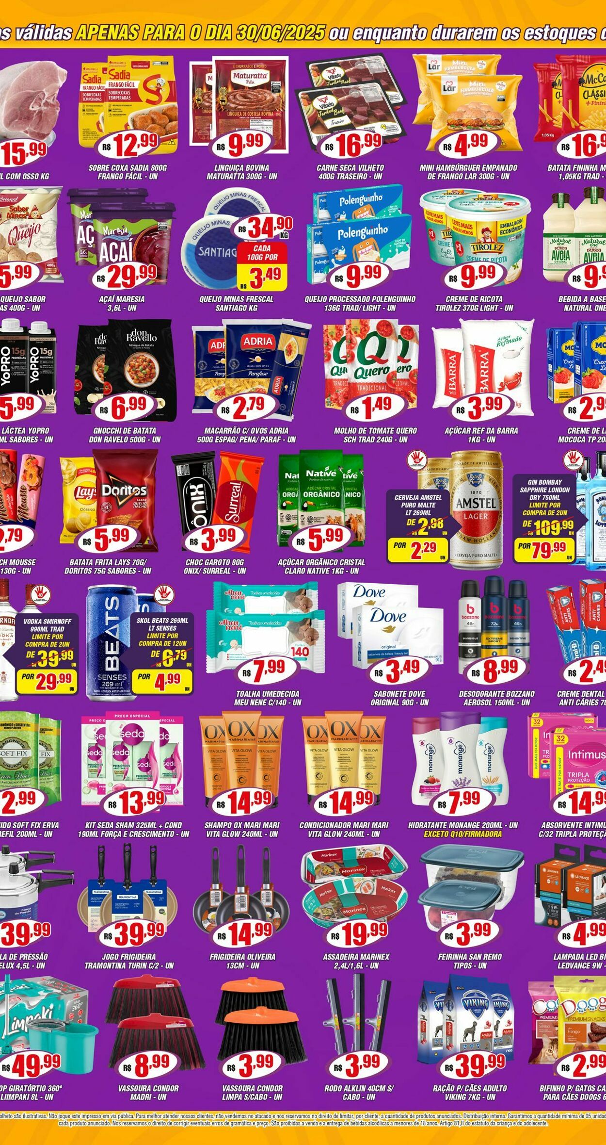 Folheto Violeta Supermercados 01.07.2025 - 01.07.2025