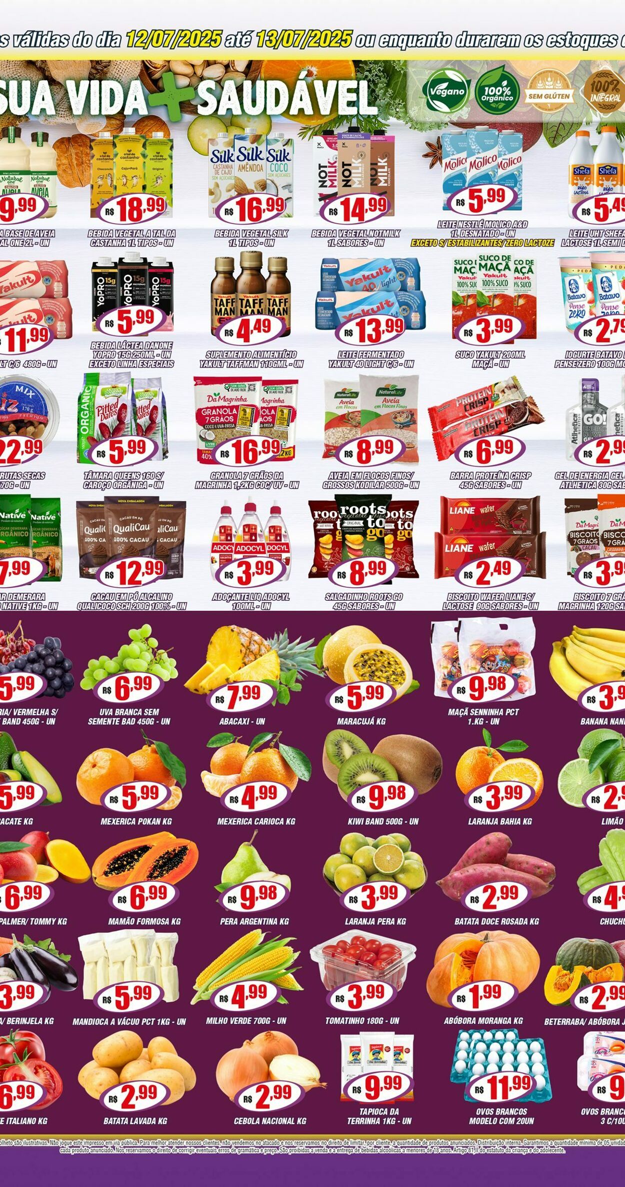 Folheto Violeta Supermercados 13.07.2025 - 13.07.2025