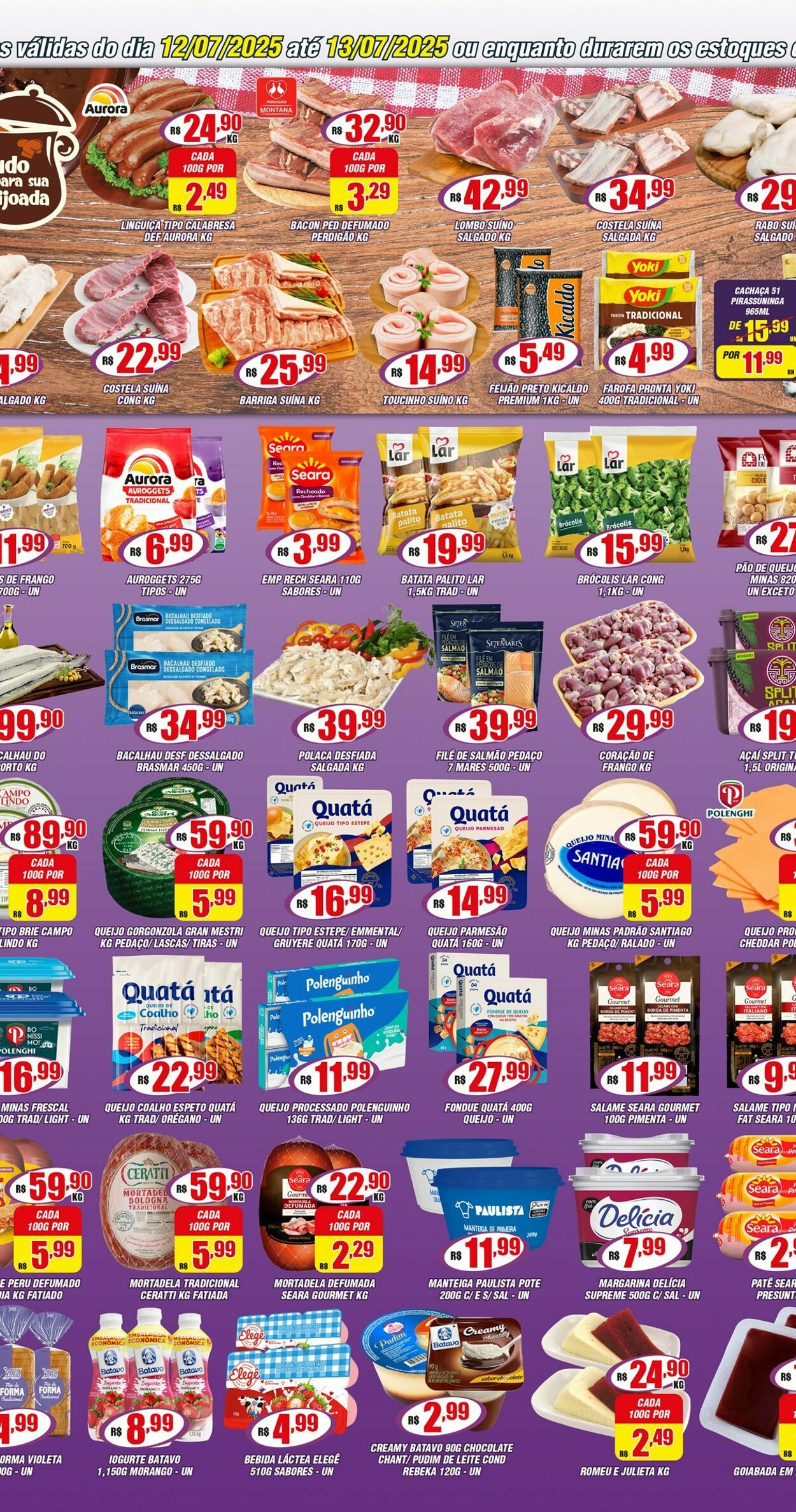 Folheto Violeta Supermercados 13.07.2025 - 13.07.2025