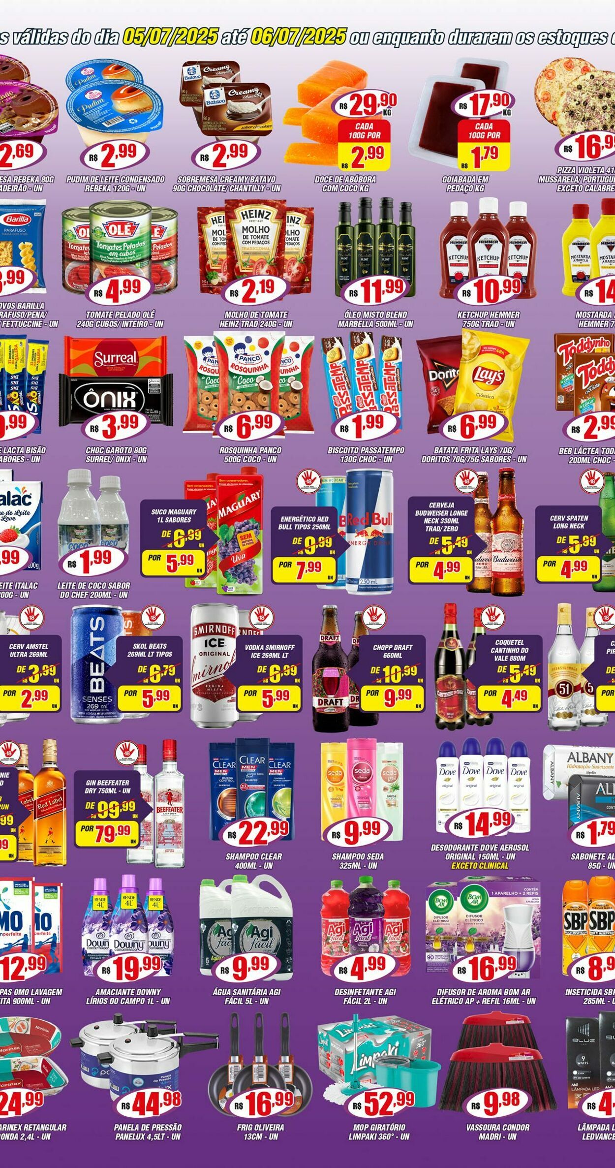Folheto Violeta Supermercados 07.07.2025 - 07.07.2025