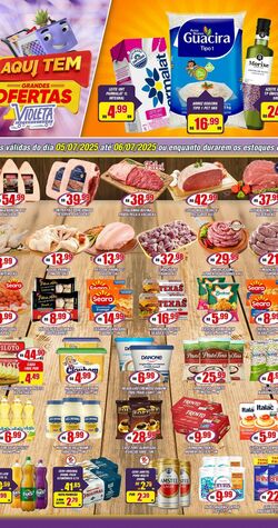 Folheto Violeta Supermercados 07.07.2025 - 07.07.2025