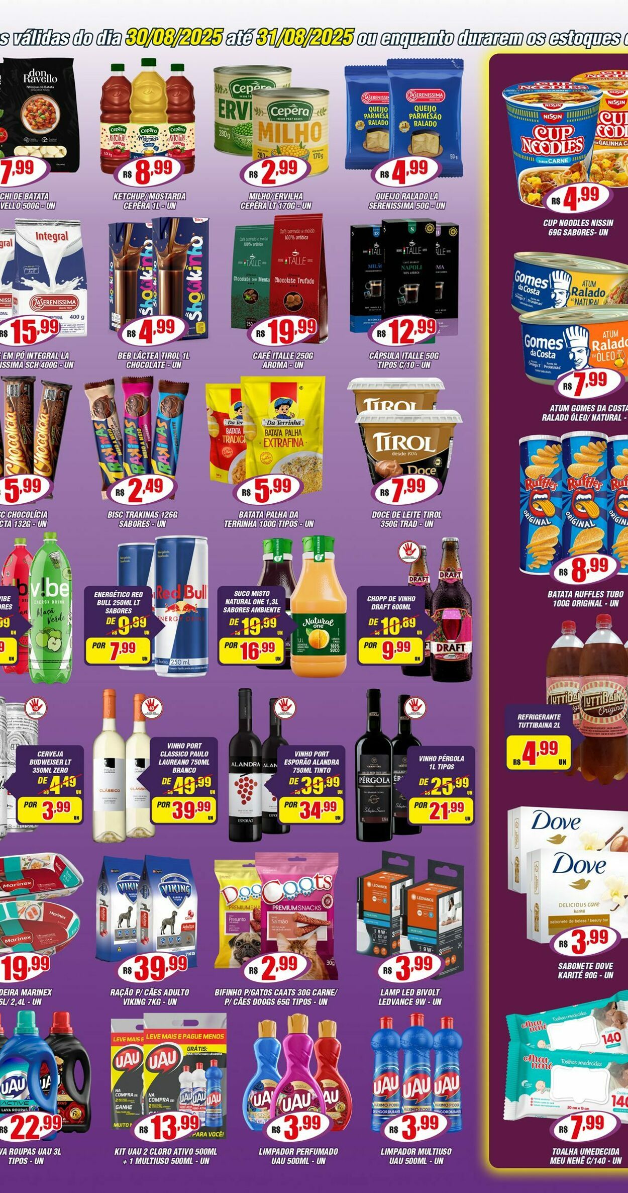 Folheto Violeta Supermercados 01.09.2025 - 01.09.2025