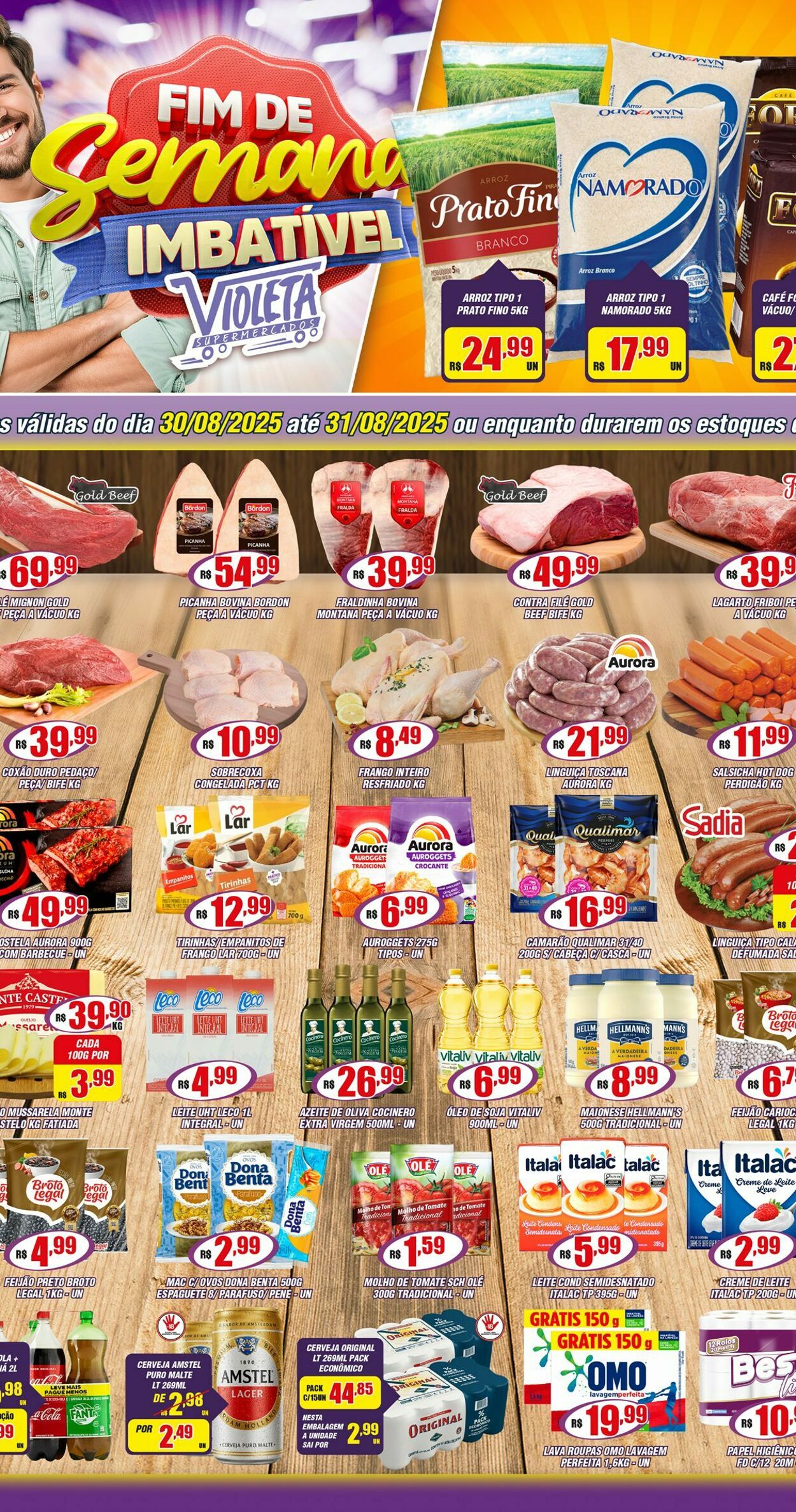 Folheto Violeta Supermercados 01.09.2025 - 01.09.2025