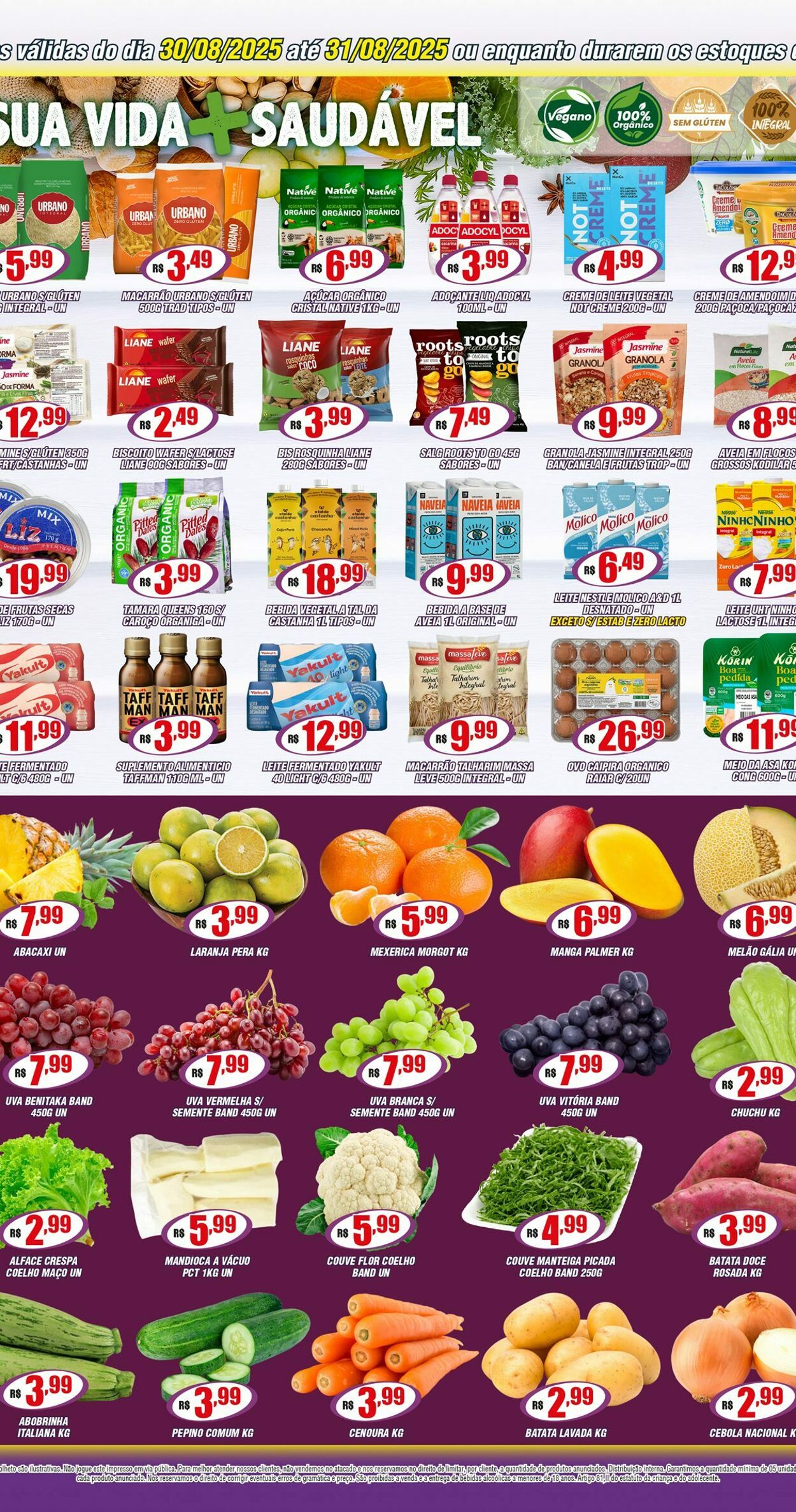 Folheto Violeta Supermercados 01.09.2025 - 01.09.2025