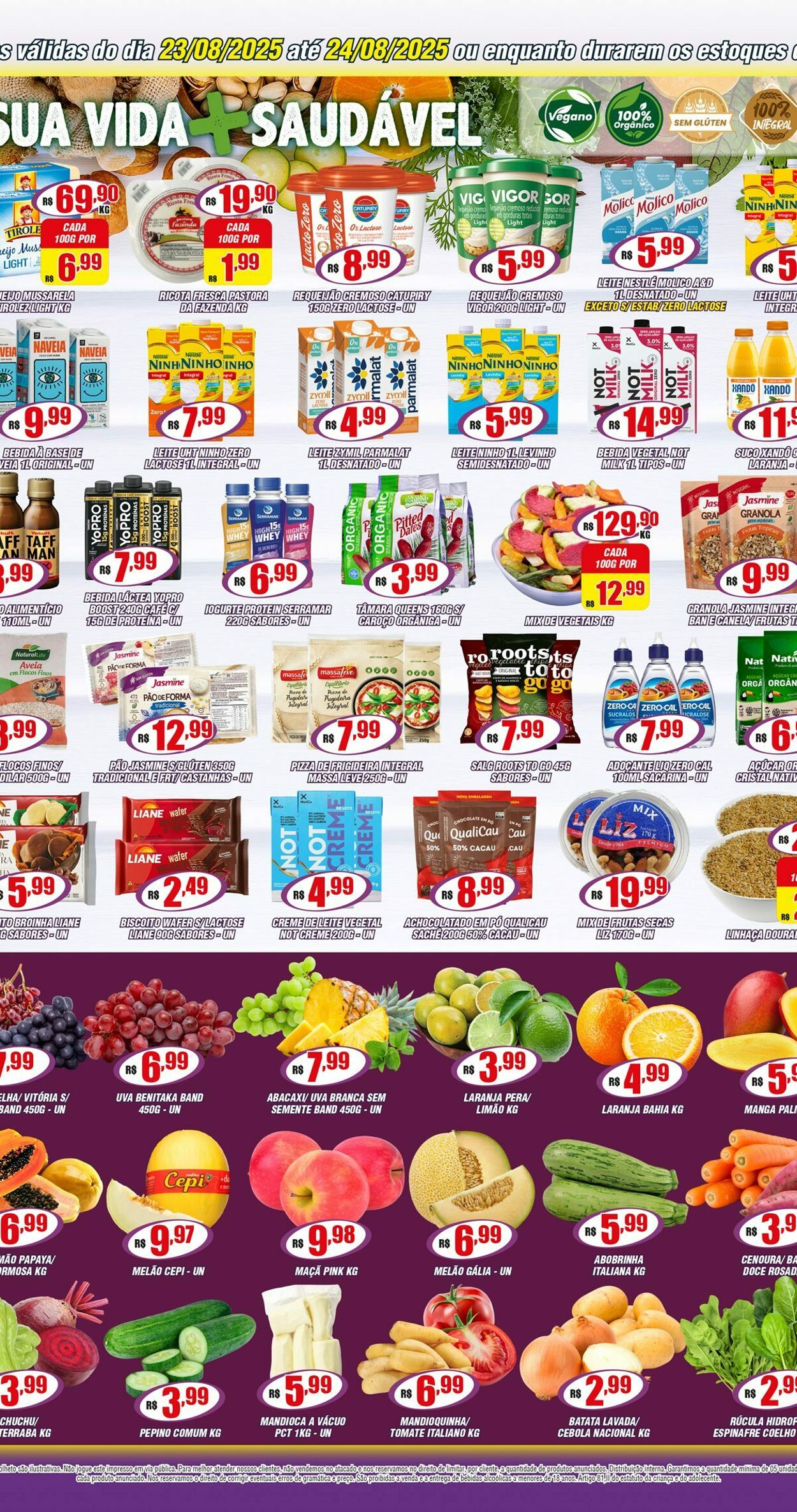 Folheto Violeta Supermercados 25.08.2025 - 25.08.2025