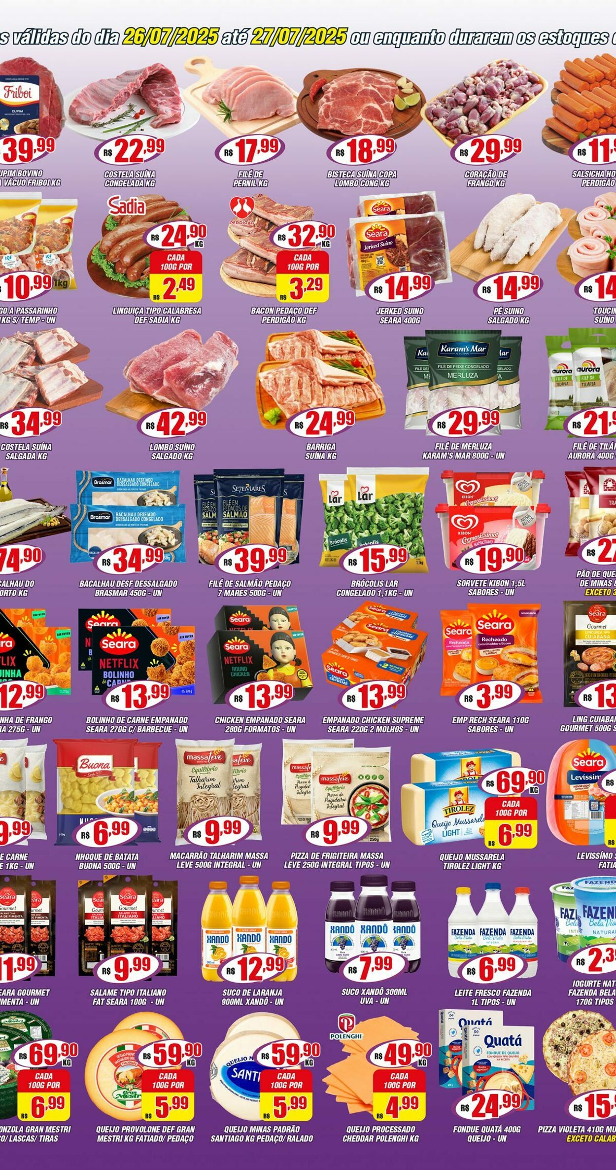 Folheto Violeta Supermercados 26.07.2025 - 26.07.2025