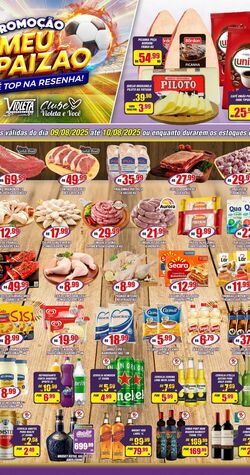 Folheto Violeta Supermercados 11.08.2025 - 11.08.2025