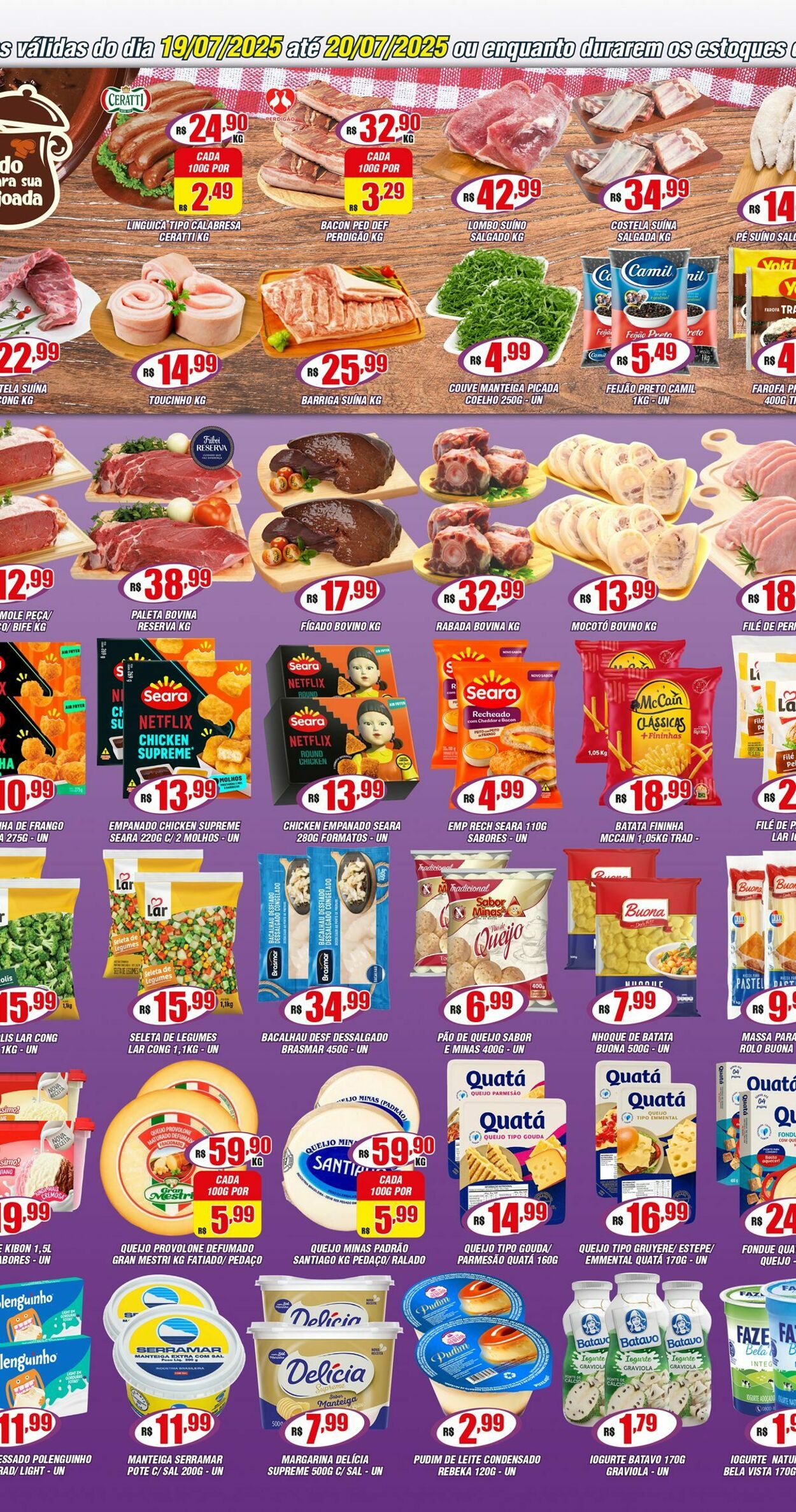 Folheto Violeta Supermercados 20.07.2025 - 20.07.2025