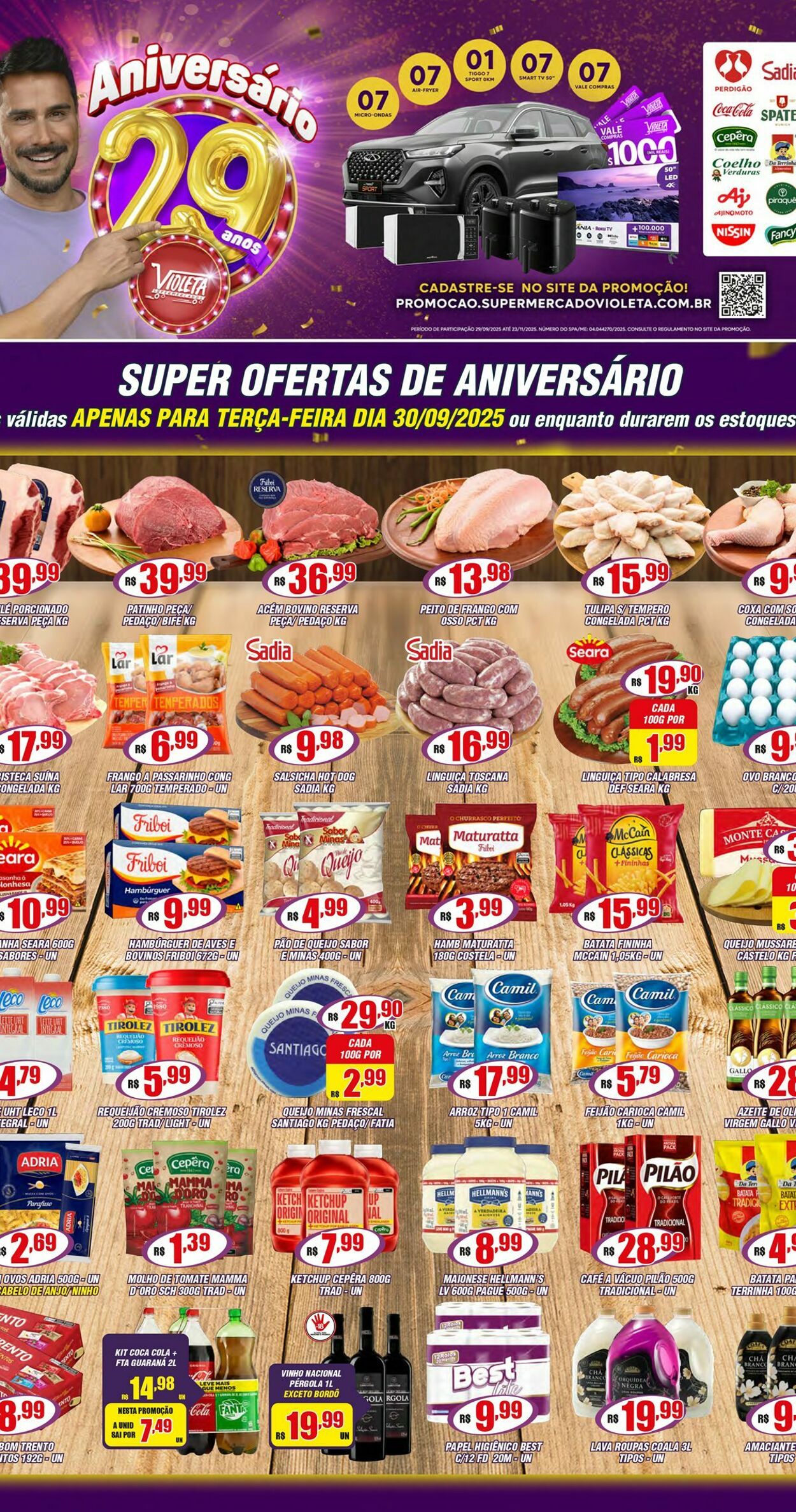 Folheto Violeta Supermercados 02.10.2025 - 02.10.2025