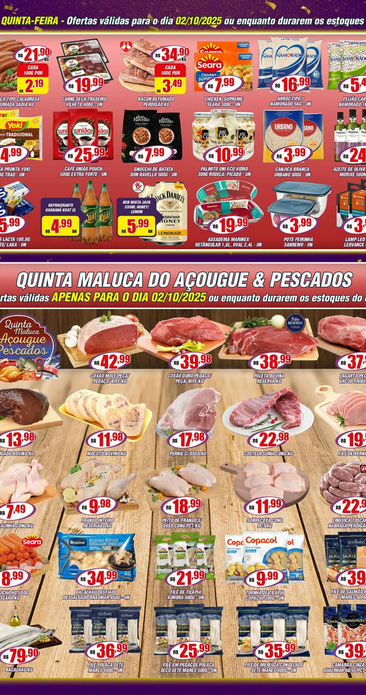 Folheto Violeta Supermercados 02.10.2025 - 02.10.2025