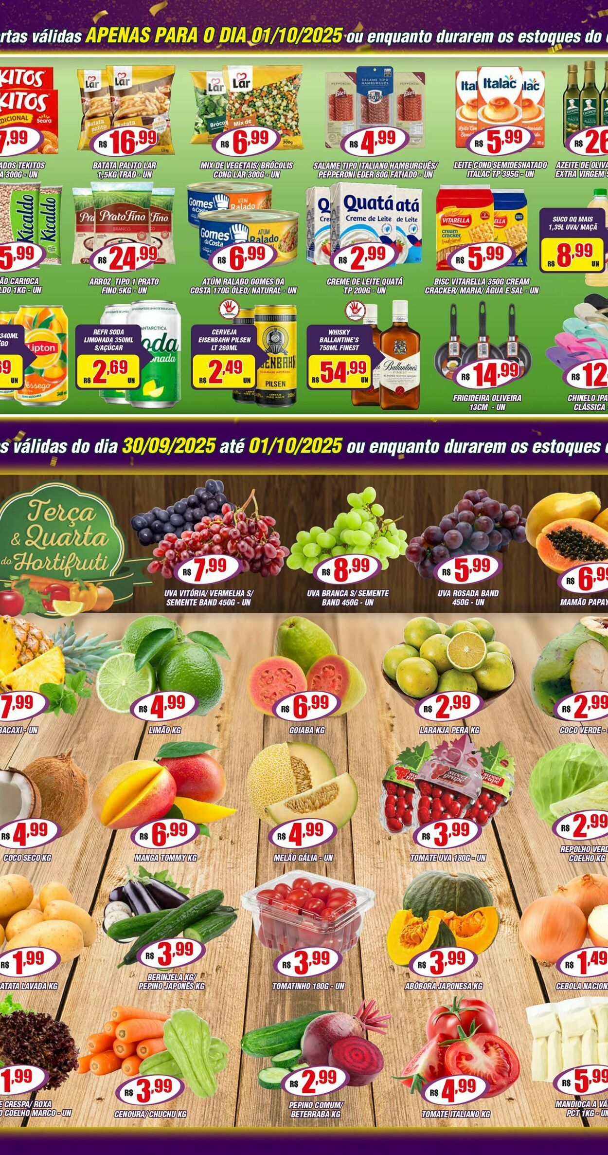 Folheto Violeta Supermercados 02.10.2025 - 02.10.2025