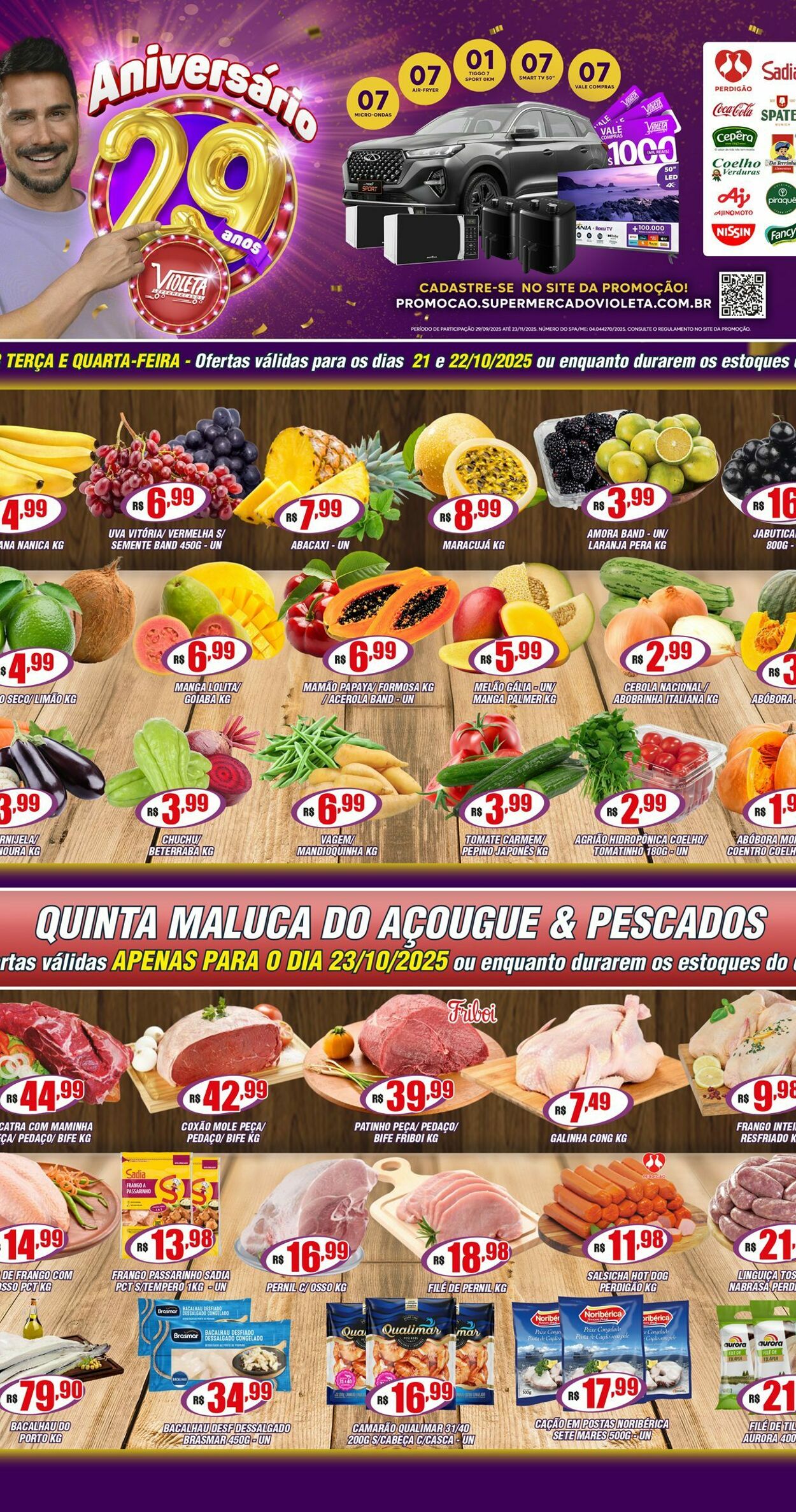 Folheto Violeta Supermercados 21.10.2025 - 21.10.2025