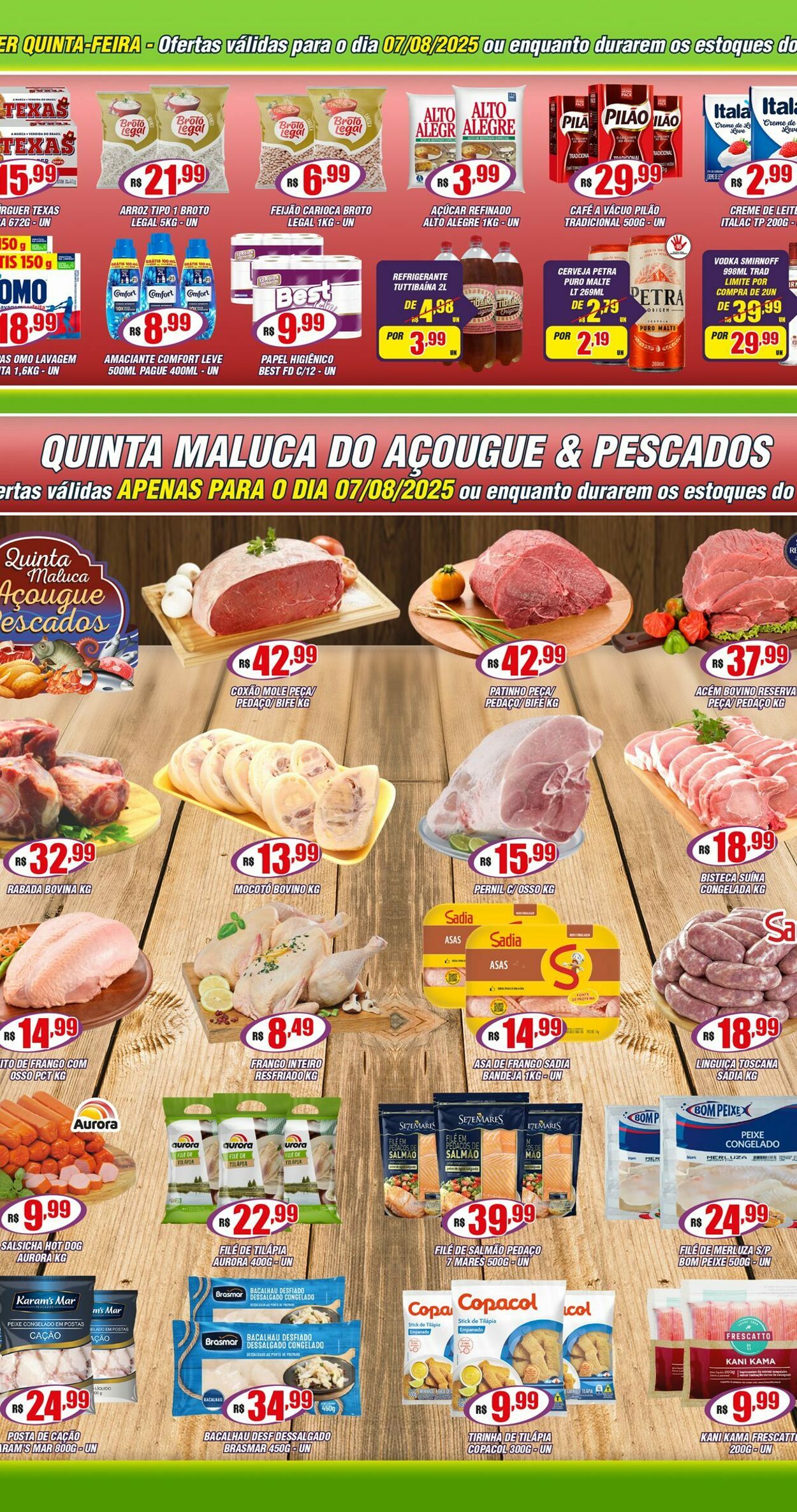 Folheto Violeta Supermercados 06.08.2025 - 06.08.2025